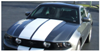 2010-12 Mustang Lemans Racing Stripes -Tapered - Glass Roof - No Wing - No Scoop